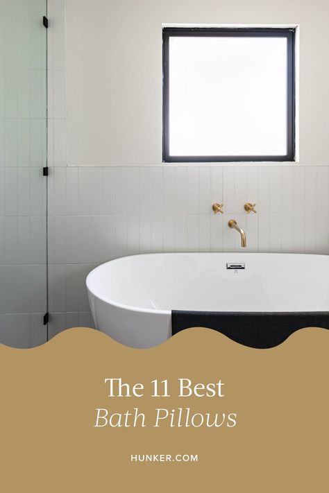 From cooling gel pillows to ergonomic designs and more, here are 11 bath pillows that will elevate your spa setup completely. #hunkerhome #homespaideas #bathpillow #bathpillowideas Bath Pillow Diy, Bathtub Pillow, Bath Pillow, Gel Pillow, Bath Pillows, Drain Cover, Wine Glass Holder, Best Bath, Relaxing Bath