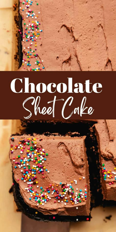 Chocolate Sheet Cake Recipe, Simple Chocolate Cake, Dessert Waffles, Mousse Cake Recipe, Chocolate Mayonnaise Cake, Choc Cake, Cream Puff Recipe, Cheeseburger Recipe, Cookies And Cream Cake