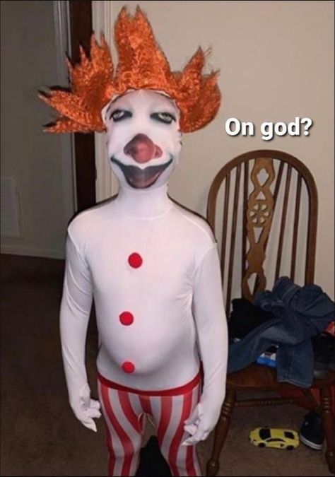 Pennywise Costume, Stephen King, Penny, Humor, Funny, Red, Hair, On Instagram, Humour