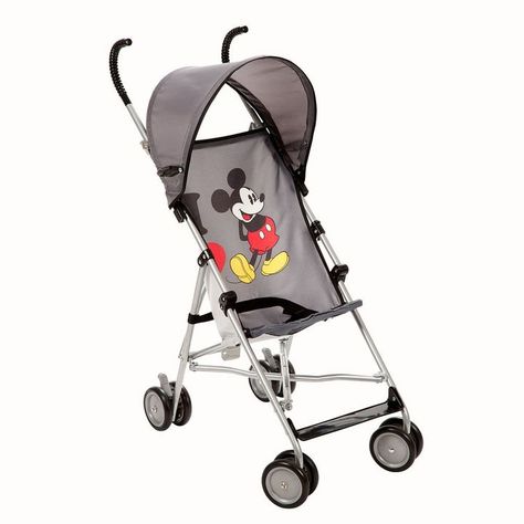 $23.99 Disney's Mickey Mouse Umbrella Stroller with Canopy Disney Stroller, Best Lightweight Stroller, Disney Money, Umbrella Stroller, Best Umbrella, Lightweight Stroller, Images Disney, Travel Stroller, Safety 1st