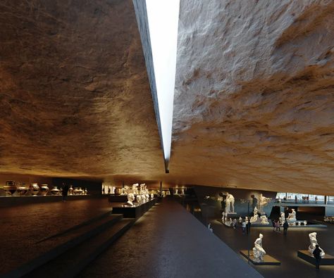 Casa Cook, David Chipperfield Architects, Floating Garden, Kengo Kuma, Bjarke Ingels, Architectural Competition, Heritage Museum, Museum Architecture, Direct Lighting