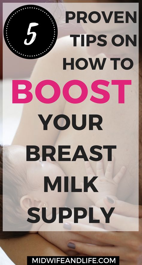 5 Proven Tips on How to Increase Your Breast Milk Supply