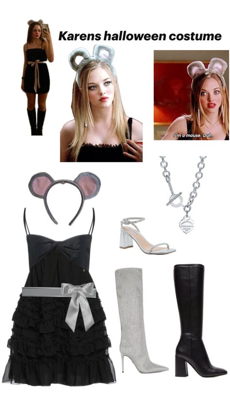 Simple Halloween Costumes Blonde Hair, Black Mini Dress Halloween Costume Ideas, Blonde Easy Halloween Costumes, Easy A Halloween Costume Emma Stone, Brunet Halloween Costume, Last Minute Halloween Costumes Blonde, Easy Halloween Costumes Blonde, Karen Mean Girls Halloween, Rom Com Costumes