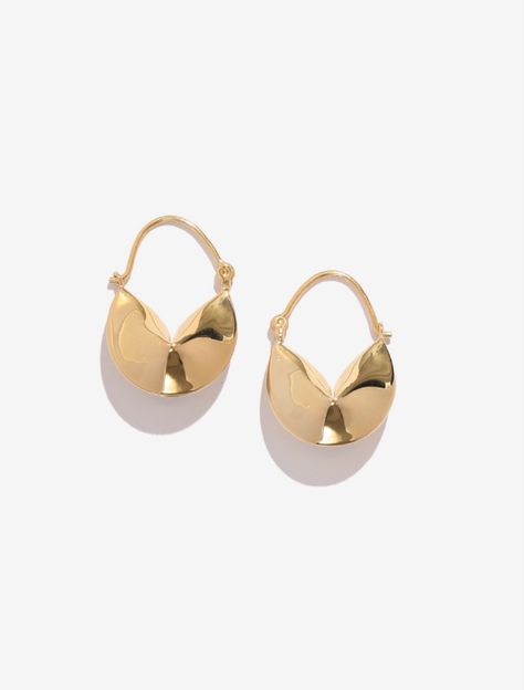 Adornmode Mini Fortune Cookie Earrings Cookie Earrings, Storm Reid, Celebrity Jewelry, Accesories Jewelry, Jewelry Brands, Pink Gem, Sofia Richie, Fortune Cookie, Bella Hadid