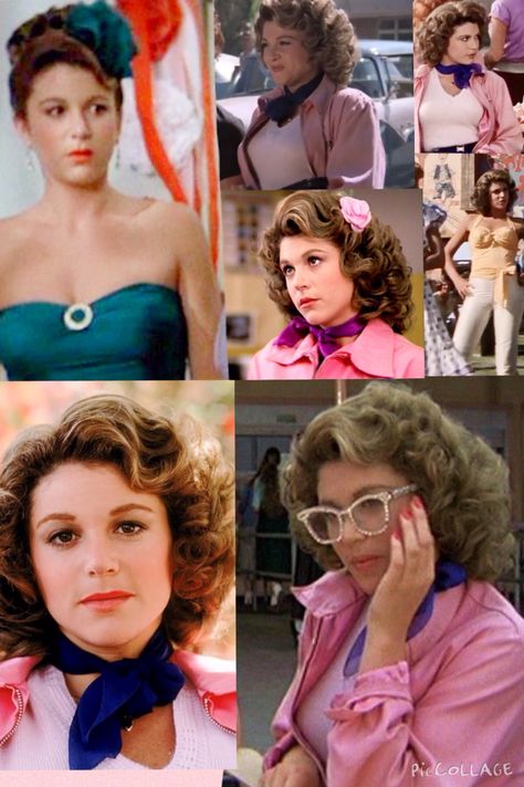 The beautiful Marty maraschino  love her Grease Marty Maraschino Outfits, Marty Maraschino Outfit, Grease Marty Maraschino, Hairstyles From Grease The Movie, Pink Lady Hairstyles Grease, Pink Ladies Grease Hairstyles, Marty From Grease, Marty Grease, Marty Maraschino