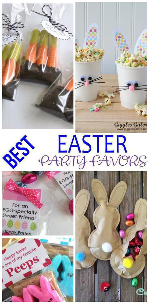 Easter Goodie Bags For Preschool, Preschool Easter Party Favors, Easter Ideas For Staff, Easter Treats For School Classroom Party Favors, Easter Table Favors Simple, Easter Candy Grams For School, Easter Treats For Classroom, Easter Favors Ideas, Easter Party Favors For Kids