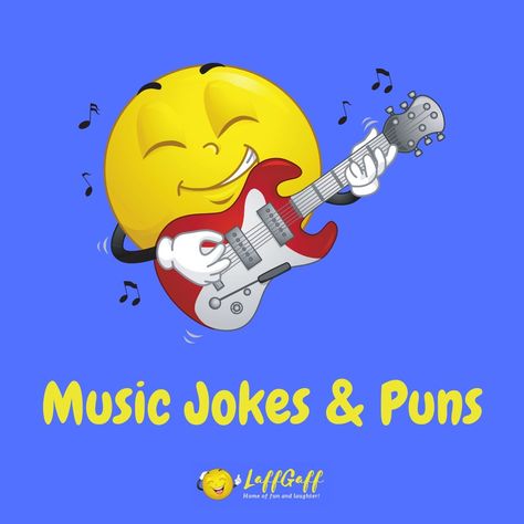 They don't come any sharper than these music jokes; they definitely won't fall flat because they rock and are sure to strike just the right note! Read more. Best Kid Jokes, Funny Puns For Kids, Music Memes Funny, Musician Jokes, Metallica Funny, Music Puns, Birthday Jokes, Musical Jokes, Musician Humor