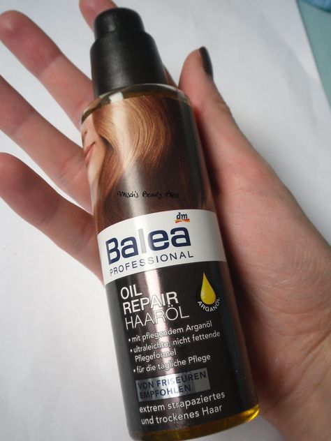 balea oil repair hair oil Hair Oil, Hair Care Tips, Repair Hair, Vitamin Water, Hair Repair, Vitamin Water Bottle, Drink Bottles, Care Products, Shampoo Bottle