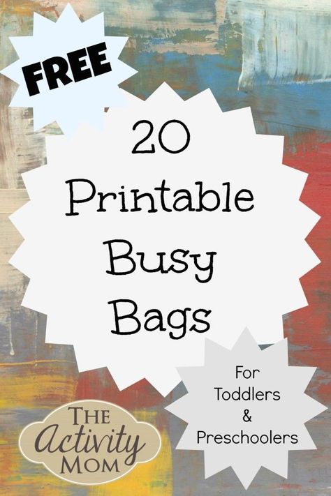 A BIG list of printable busy bag ideas for your preschooler! That's A LOT of "keeping busy" activity!! Preschool Puzzles Free Printable, Toddler Classroom Activities, Busy Bags For Toddlers, Quiet Boxes, Busy Bag Ideas, Toddler Busy Bags, Busy Activities, Gratis Printables, Activity Bags