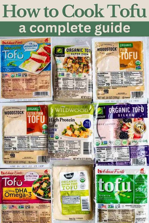 Tofu Nutrition Facts, Protein Entrees, Press Tofu, Tofu Protein, Cook Tofu, Tofu Recipes Vegan, How To Press Tofu, Registered Dietitian Nutritionist, Vegan Mexican