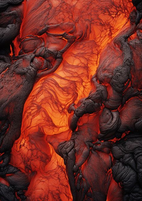 Magma Veins on Behance Donuts Donuts, Fields Photography, Natural Forms, Patterns In Nature, Volcano, Nature Beauty, Geology, Mother Nature, Aesthetic Pictures