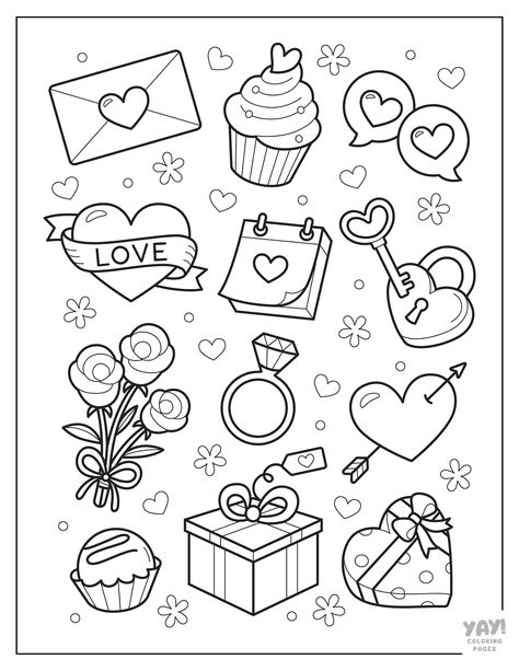 Valentine's Day Coloring Pages (Free Printables) Valentines Day Coloring Sheets For Kids, Happy Valentine’s Day Coloring Sheet, Valentines Day Coloring Pages For Adults, Pattern Coloring Pages Free Printable, Valentine’s Day Coloring Pages, Valentines Day Coloring Sheets, Styrofoam Decorations, Coloring Pages Valentines, Valentines Coloring Pages