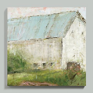 Barn Wall Art, Farm Paintings, Barn Painting, Barn Art, River Art, Acrylic Oil Painting, Ballard Designs, Mirror Art, Abstract Art Painting