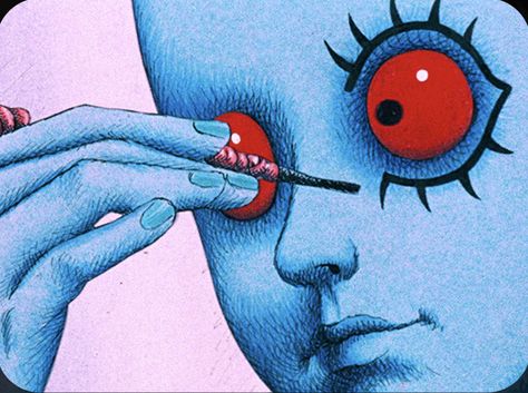 Fantastic Planet 1973, Fantastic Planet, Make Peace, Red Eyes, Love You, Red