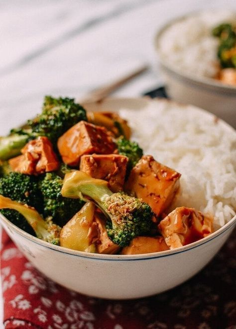 Tofu Bowls, Tofu Broccoli, Broccoli Tofu, Wok Of Life, Woks Of Life, The Woks Of Life, Mapo Tofu, Tofu Dishes, Perfect Lunch