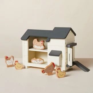 Hearth & Hand™ with Magnolia Kids Toys : Target Toy Chicken Coop, Wooden Kids Toys, Vintage Baby Toys, Montessori Wooden Toys, Hearth And Hand With Magnolia, Cute Chicken Coops, Wooden Chicken, Wooden Toys For Kids, Wooden Toys For Toddlers