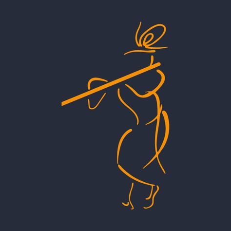 Krishna Outline Image, Krishna Minimalistic, Krishna Images For Dp, Hare Krishna Tattoo, Krishna Outline Drawing, Krishna Outline, Krishna Line Art, Grandparents Bedroom, Mahadev Sketch