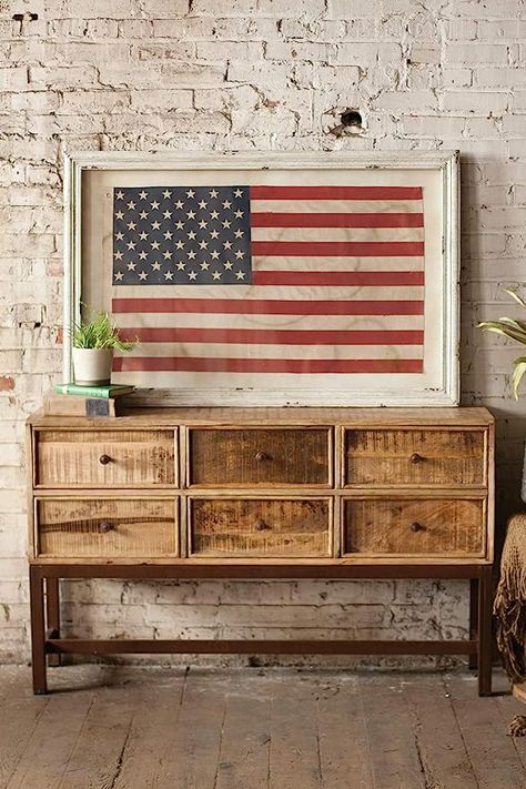 KALALOU Large Framed American Flag Under Glass Wall décor, One Size, Red/White/Blue American Flag Pictures, Framed American Flag, Small American Flags, Flag Wall Decor, American Flag Wall, Decor Large Wall, Build Inspiration, Framed Flag, United States Flag