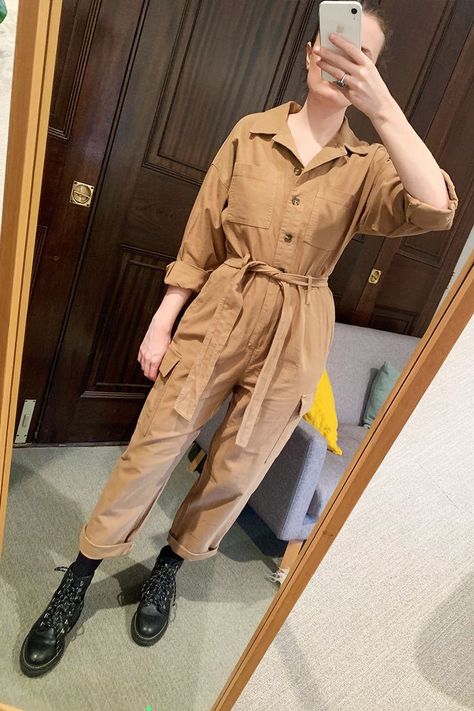 H&M editors picks 2020 H&m Jumpsuit, H&m Fashion, Utility Jumpsuit, Slip Skirts, Style Challenge, Leather Shirt, Professional Women, Hm Dress, Sell Out