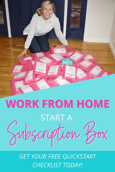 If you're looking for a fun and unique way to earn money from home, consider starting a subscription box business! Enter your name and email to get your FREE Subscription Box QuickStart Checklist that will guide you through step by step, how to get started! Subscription Box Business, Work From Home Careers, Way To Earn Money, Work From Home Companies, Proofreading Jobs, Job Ideas, Ways To Earn Money, Earn Money From Home, Extra Income