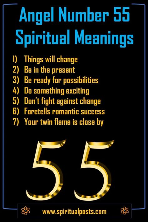 Angel Number 55 Meanings, & Spiritual Symbolism | Spiritual Posts 55 55 Angel Number, 55 Meaning Spiritual, 55 Angel Number Meaning, 55 Angel Numbers, 55 Number, 5:55 Angel Number, 55 Angel Number, 55 Meaning, Number Magic