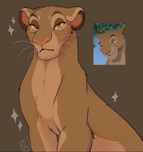 Lion King Art Fanart, Lion King Scene, Lioness Art Drawing, Lion King Oc Art, Lion Paws Reference, Lion King Characters Drawing, Maned Lioness Oc, Lioness Character Design, Lion Human Hybrid