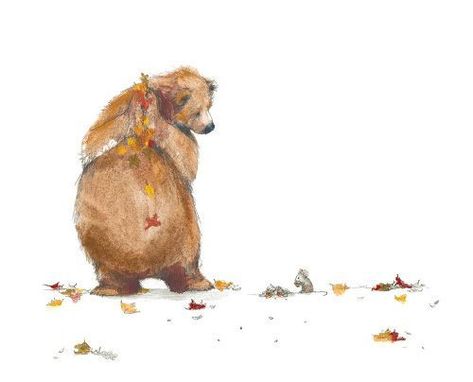 Bear Drawing, Bear Illustration, Bear Art, Childrens Illustrations, Book Illustrations, Children's Book Illustration, Art And Illustration, Animal Illustration, Cute Illustration