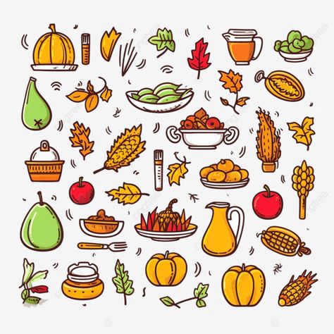 hand drawn thanksgiving doodle set with icons and design elements cake doodle cartoon doodle doodl Thanksgiving Doodles, Cake Doodle, Bookish Journal, Cartoon Thanksgiving, Doodle Png, Doodle Doodle, Cartoon Doodle, Cartoon Cake, Doodle Cartoon