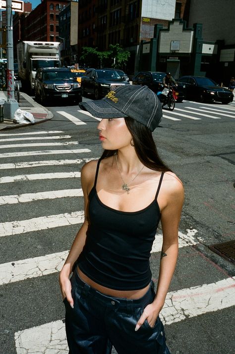 Models Off Duty, Corsets, Looks Street Style, Mein Style, Mode Inspo, 가을 패션, Looks Style, Black Tank, Fashion Killa