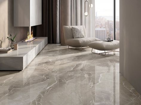 Purity of Marble by Supergres Luxury Marble Flooring, Bedroom Floor Tiles, Bedroom Tile, Marble Living Room, Marble Flooring Design, Tile Floor Living Room, Marble Floors, Living Room Tiles, تصميم للمنزل العصري