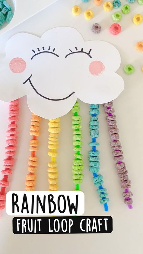 Rainbow | Preschool crafts, Toddler art, Daycare crafts Toddler Arts And Crafts, Daycare Activities, Ideas For Easter Decorations, Rainbow Crafts, Ideas For Easter, Daycare Crafts, Classroom Crafts, Toddler Art, Toddler Learning Activities