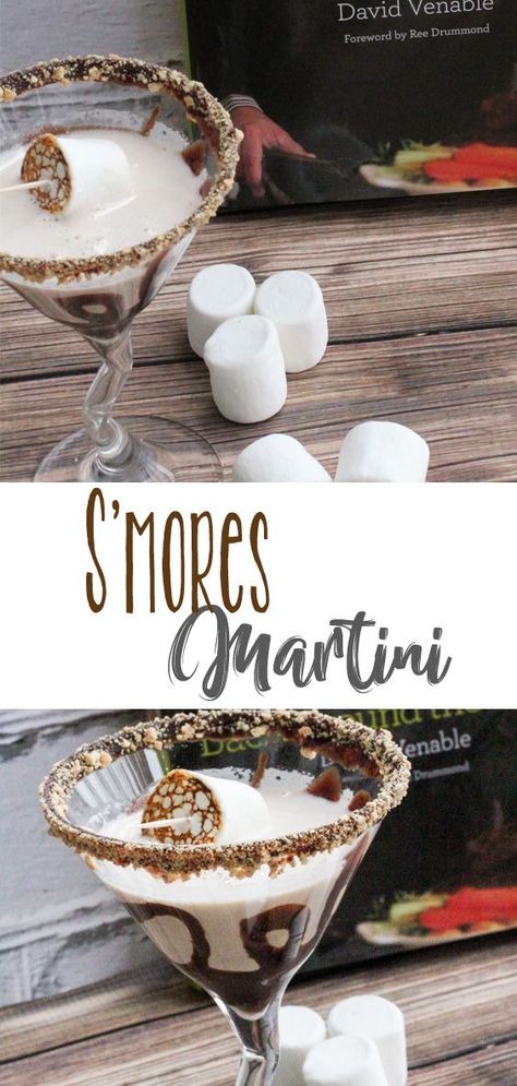 Smores Martini Recipe, Chocolate Graham Crackers, Easy Summer Meals, Summer Appetizer, Winter Cocktails, Martini Recipes, Exotic Food, Toasted Marshmallow, Margarita Recipes