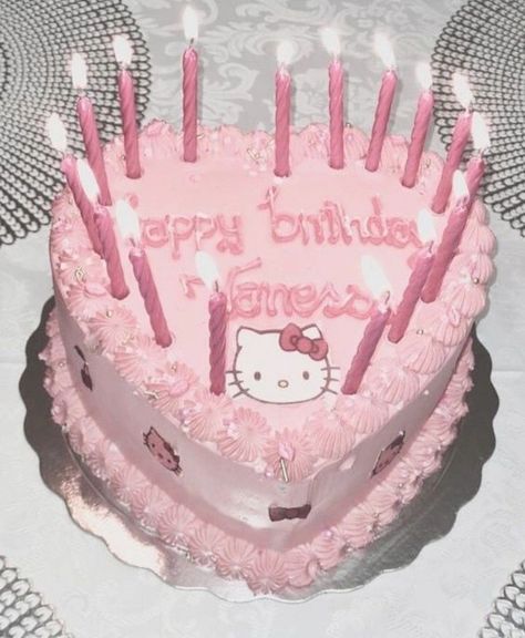 Birthday Theme Hello Kity, Cute Cakes Hello Kitty, Sanrio Bday Party, Hello Kitty Cakes Birthday, Hello Kity Cakes, Hello Kitty Bday Cake, Pink Hello Kitty Cake, Hello Kitty Bday Party, Hello Kitty Birthday Cakes