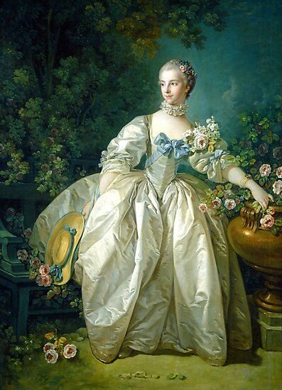 Madame Bergeret, by Francois Boucher • Millions of unique designs by independent artists. Find your thing. #PhotographicPrint #madame #francoisboucher #francois #boucher #frenchpainter #french #draughtsman #rococostyle #rococo #female Rococo Painting, Rococo Aesthetic, Lady Susan, Rococo Art, Rococo Fashion, French Rococo, National Gallery Of Art, Rococo Style, Wow Art