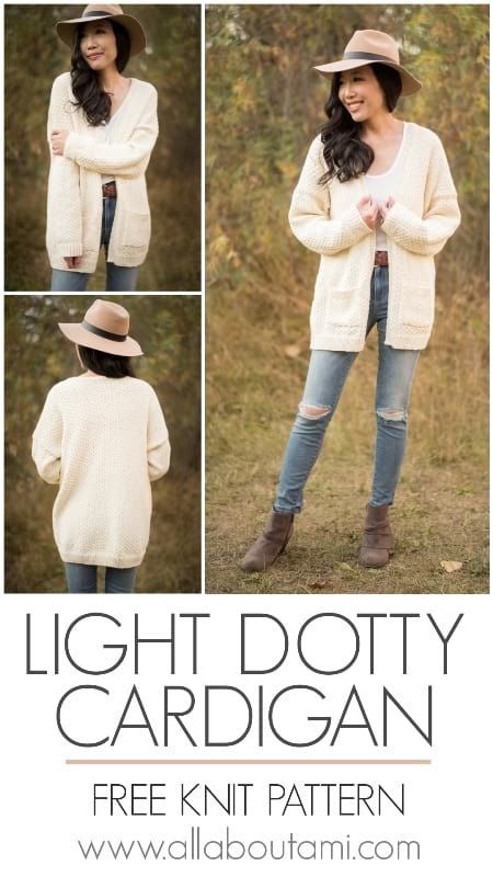 Light Dotty Cardigan - All About Ami Lightweight Cardigan Knitting Pattern, Easy Knitting Patterns Free Beginner Cardigan, Knot Cardigan Pattern, Womens Knitted Cardigan Sweater Patterns Free, Bulky Knitted Cardigan Pattern, Women’s Cardigan Knitting Pattern, Moss Stitch Cardigan Pattern, Spring Cardigan Knitting Pattern, Long Knit Cardigan Pattern Free