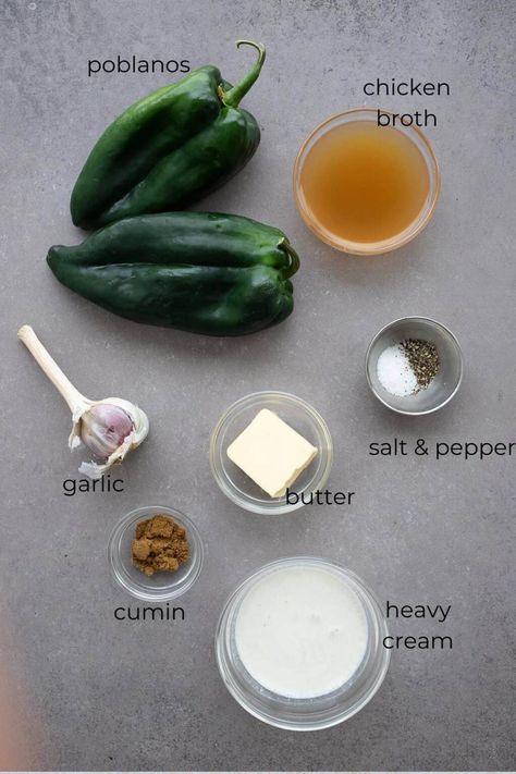 Roasted Poblano Cream Sauce, Roasted Poblano Sauce, Poblano Pepper Sauce, Poblano Cream Sauce, Poblano Sauce, Cream Sauce For Chicken, Roasted Poblano, Poblano Peppers, Dinner Plans