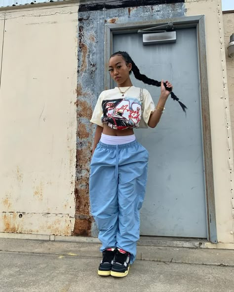 Streetwear Ideas, Street Wear Outfits, Streetwear Girl, Summer Streetwear, Tomboy Style Outfits, Cute Comfy Outfits, Streetwear Fashion Women, Fashion Hacks Clothes