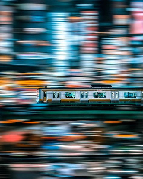 Vibrant Photos Capture the Energy of Tokyo Nightlife Panning Photography, Tokyo Streets, Tokyo Night, Tokyo Street, Light Trails, Exposure Photography, Motion Blur, Night Photos, Street Photographers