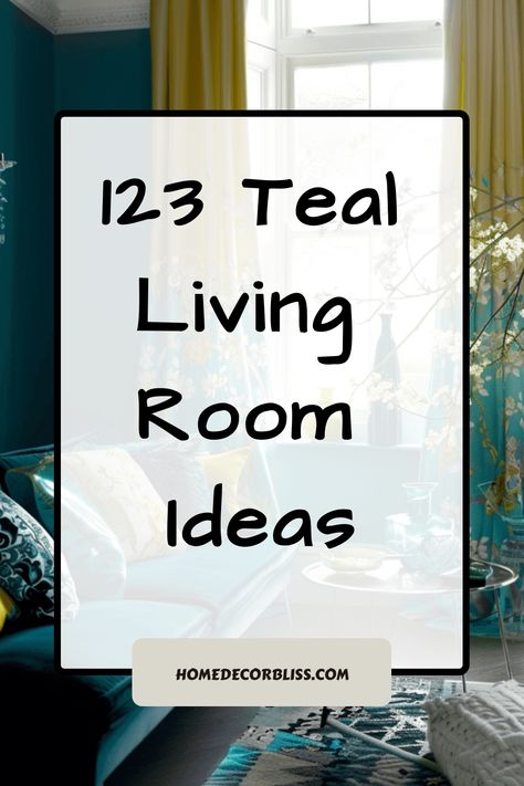 Discover over 123 stunning teal living room ideas to elevate your home decor. From bold accent walls to chic furniture pieces, find inspiration for your next interior design project. Teal is a versatile color that brings a sense of serenity and sophistication to any space. Whether you prefer a modern or traditional style, these ideas will help you create a stylish and cozy living room that showcases your unique taste. Teal And Gray Sofa Living Room, Living Room Teal Sofa Decor, Sage And Turquoise Living Room, Teal Black And Tan Living Room, Teal And Grey Curtains Living Room, Green Walls Living Room Blue Sofa, Teal Green Sofa Living Room, Living Room Inspiration Teal Sofa, Cozy Teal Living Room