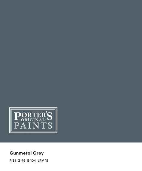 Porters Paints, Porter Paint, Newport Blue, Living Room Wall Color, Room Wall Colors, Hail Storm, Handmade Paint, Paint Swatches, Paint Companies