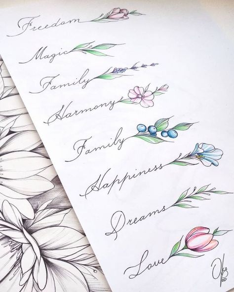 Tattoo Name Fonts, Wörter Tattoos, Tattoo Placements, Tattoo Health, Idee Cricut, Small Flower Tattoos, Name Tattoo Designs, Tattoo Script, In Cursive