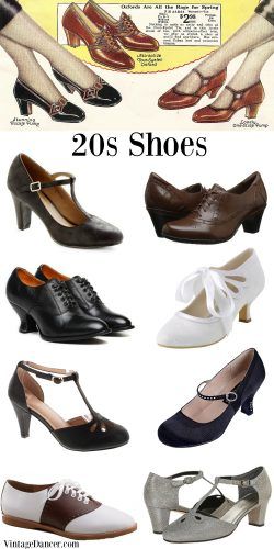 20s shoes 20s heels 20s footwear for women at VintageDancer.com Vintage Fashion Pictures, 1920s Aesthetic Outfit, 1920s Aesthetic Women, 1920s Fashion Women Casual, 1920s Speakeasy Aesthetic, 20s Clothing, 20s Shoes, 20’s Fashion, 1920 Style