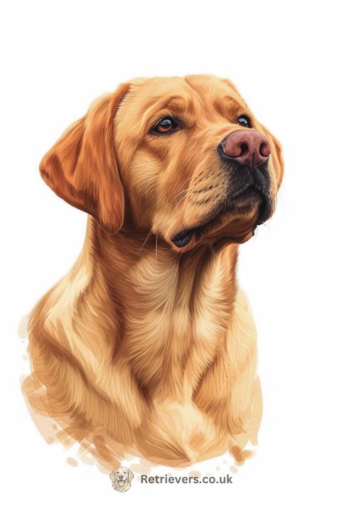 Meet the essence of loyalty and affection in this stunning portrait of a Labrador Retriever. With eyes that speak volumes #LabradorRetriever #DogLovers #PuppyEyes #HealthyDogs #LoyalCompanion #PetPortrait #AnimalArt #DogCareTips #RetrieversUnited #LabLife #BestFriendFurEver #PawsomePals #FetchMoreFun Dog Breed Art, Dog Poems, Custom Leather Work, Golden Labrador, Animal Illustration Art, Animal Totem, Yellow Labrador, Wood Carving Patterns, Carving Patterns