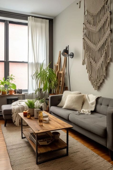 Industrial Bohemian Decor, Industrial Boho Living Room, Industrial Boho Decor, Rustic Workspace, Best Living Room Ideas, Industrial Bohemian, Formal Living Room Designs, Industrial Style Living Room, Industrial Style Bedroom