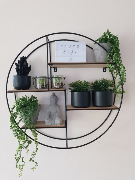 Black Living Room Decor, Balcony Ideas Indian, Shelf Decor Living Room, Diy Room Decor For Teens, Balcony Ideas Apartment Indian, Wall Shelves Design, Wall Shelf Decor, Balcony Ideas Apartment, Small Balcony Decor