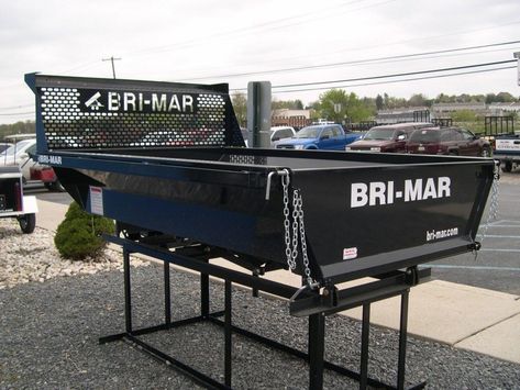 BRI-MAR dump insert can expand your work truck's capabilities! Landscape Yard, Landscape Trailers, Landscaping Equipment, Police Truck, Atv Trailers, Accessories Essentials, Dump Trailers, Yard Work, Work Truck