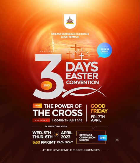 Church Posters Design Ideas, Flier Designs Ideas, Easter Convention Flyer, Convention Flyer Design, Church Fliers Design, Church Poster Design Background, Flayer Designs, Church Flyers Design, Church Design Flyer