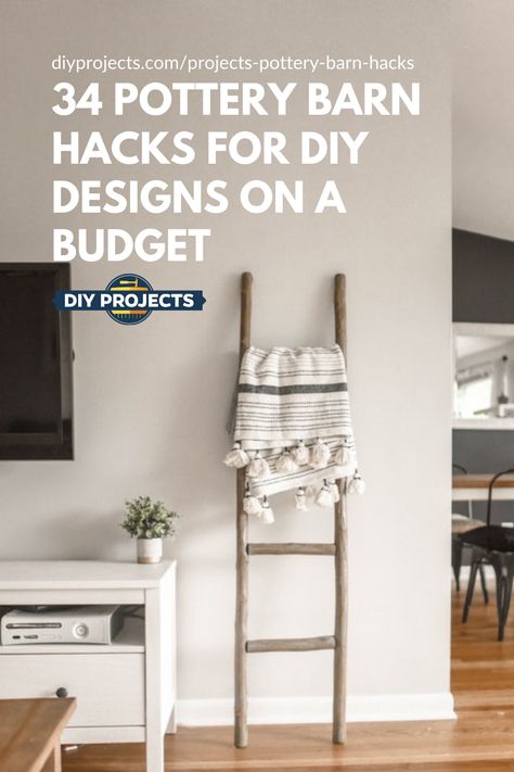 So whether you’re looking for DIY lighting ideas, crafts to add to your room decor, or DIY furniture with awesome storage additions, this list of Pottery Barn hacks has something for everyone.