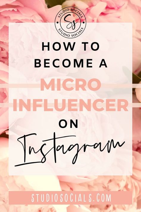 how to become a micro influencer on Instagram Making Money On Instagram, Micro Influencer, Instagram Username Ideas, Instagram Marketing Strategy, Instagram Promotion, Marketing On Instagram, Small Business Social Media, Social Media Marketing Content, Instagram Marketing Tips