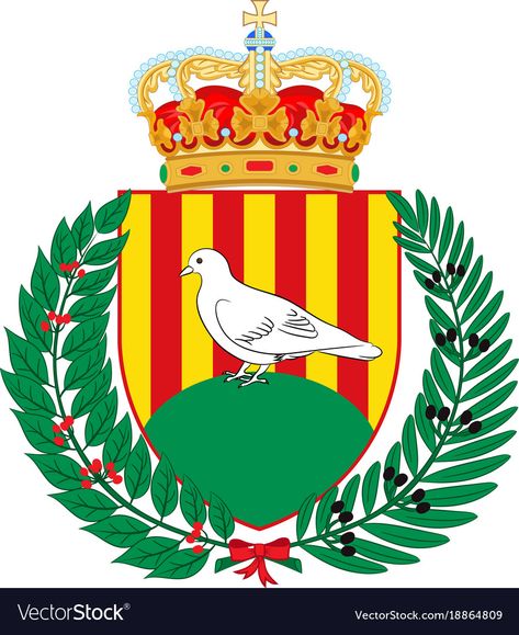 Coat of arms of Santa Coloma de Gramenet is a vector image. Santa Coloma, Catalonia Spain, Coat Of Arms, Transparent Png, Png Images, Vector Images, Vector Free, Vector Illustration, Illustrator